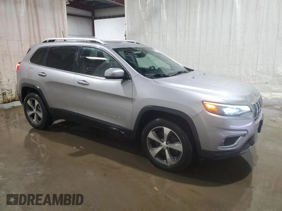 2019 Jeep Cherokee Limited with VIN 1C4PJMDX6KD412428, listed as a Copart auction lot 54933195 with 65,279 mi miles and Clean title. Bid and sale history available at DreamBid. Image 4.