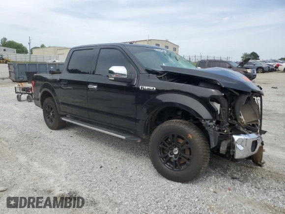 2016 Ford F-150 XL with VIN 1FTEW1CF2GFA22809, listed as a Copart auction lot 57218375 with Not provided miles and Salvage title. Bid and sale history available at DreamBid. Image 4.