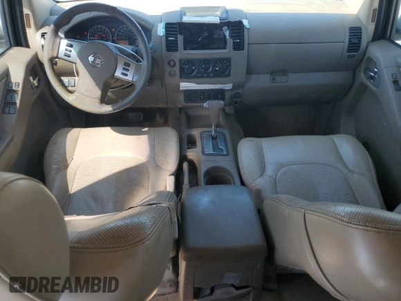 2007 Nissan Frontier SE with VIN 1N6AD09U97C464179, listed as a Copart auction lot 62142395 with 294,908 mi miles and Salvage title. Bid and sale history available at DreamBid. Image 8.