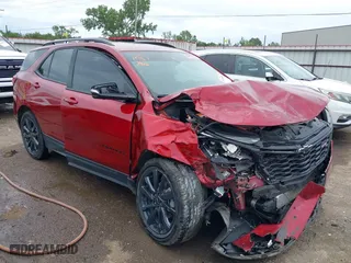 2024 Chevrolet Equinox RS with VIN 3GNAXMEG7RS108321, listed as a IAAI auction lot 39798009 with 19,812 mi miles. Bid and sale history available at carsss.com. Image 1.