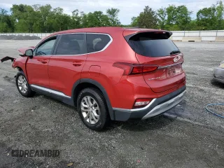 2019 Hyundai Santa Fe SE with VIN 5NMS2CAD9KH062750, listed as a Copart auction lot 54256635 with 113,742 mi miles and Salvage title. Bid and sale history available at DreamBid. Image 2.