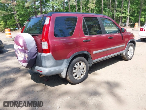 2006 Honda CR-V EX with VIN SHSRD78866U425580, listed as a IAAI auction lot 42227089 with 153,425 mi miles and . Bid and sale history available at carsss.com. Image 4.
