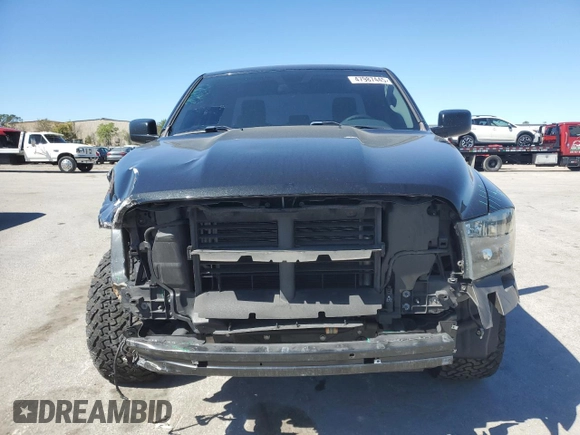 2019 Ram 1500 Classic Express with VIN 1C6RR6FT6KS585554, listed as a Copart auction lot 47987445 with 91,679 mi miles and Salvage Title. Bid and sale history available at carsss.com. Image 5.
