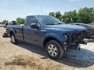 2018 Ford F-150 XL with VIN 1FTMF1CB1JKF33743, listed as a Copart auction lot 62007515 with 41,032 mi miles and Salvage title. Bid and sale history available at DreamBid. Image 4.