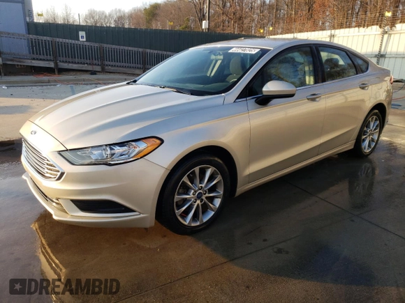 2017 Ford Fusion SE with VIN 3FA6P0H75HR388366, listed as a Copart auction lot 44427825 with 122,529 mi miles and Clean Title. Bid and sale history available at DreamBid. Image 1.