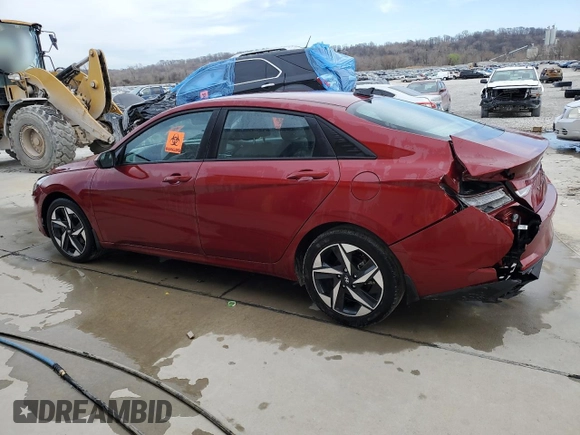 2023 Hyundai Elantra SEL with VIN KMHLS4AG8PU606168, listed as a Copart auction lot 49257485 with 11,945 mi miles and Salvage Title. Bid and sale history available at DreamBid. Image 2.