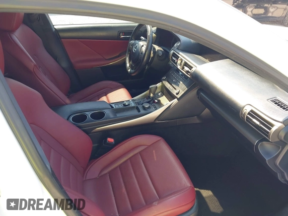 2016 Lexus IS 200t with VIN JTHBA1D21G5023967, listed as a IAAI auction lot 42051274 with 75,561 mi miles and . Bid and sale history available at DreamBid. Image 5.