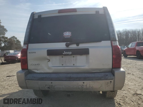 2009 Jeep Commander Sport with VIN 1J8HG48K69C511244, listed as a Copart auction lot 47545135 with 184,660 mi miles and Clean title. Bid and sale history available at DreamBid. Image 6.