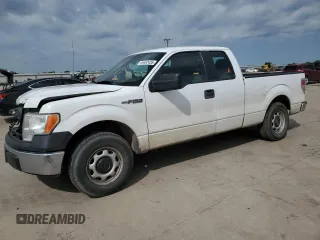 2014 Ford F-150 XL with VIN 1FTEX1CM4EKG34249, listed as a Copart auction lot 49482435 with 201,287 mi miles and Salvage Title. Bid and sale history available at carsss.com. Image 1.