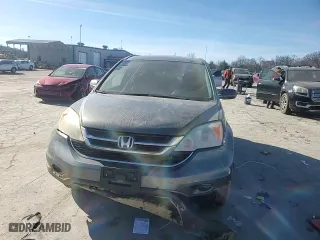2010 Honda CR-V EX-L with VIN JHLRE4H71AC011688, listed as a Copart auction lot 47208055 with 0 mi miles and Salvage Title. Bid and sale history available at carsss.com. Image 11.