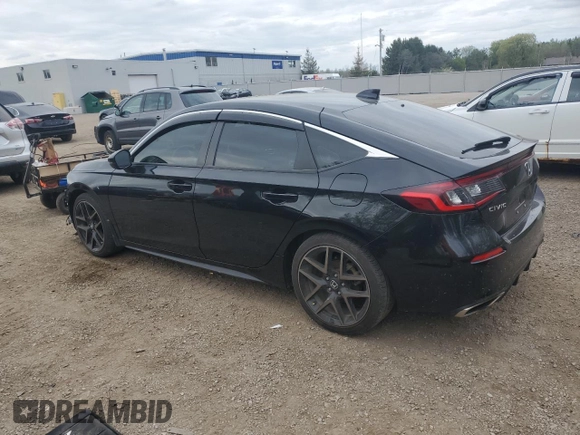 2022 Honda Civic Sport Touring z VIN 19XFL1G81NE401705, wystawiony jako Copart lot #55492835 z przebiegiem 75 043 mil mil oraz Szkoda całkowita • Salvage title. Historia ofert i sprzedaży dostępna na DreamBid. Obrazek 2.