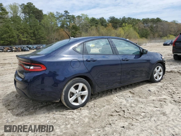 2015 Dodge Dart SXT with VIN 1C3CDFBB7FD369852, listed as a Copart auction lot 51975125 with 69,224 mi miles and Salvage Title. Bid and sale history available at DreamBid. Image 3.