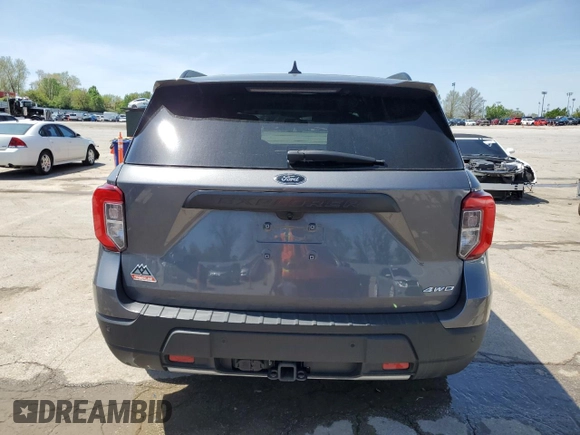 2022 Ford Explorer Timberline z VIN 1FMSK8JHXNGC32816, wystawiony jako Copart lot #54149735 z przebiegiem 26 727 mil mil oraz Szkoda całkowita • Salvage title. Historia ofert i sprzedaży dostępna na DreamBid. Obrazek 6.