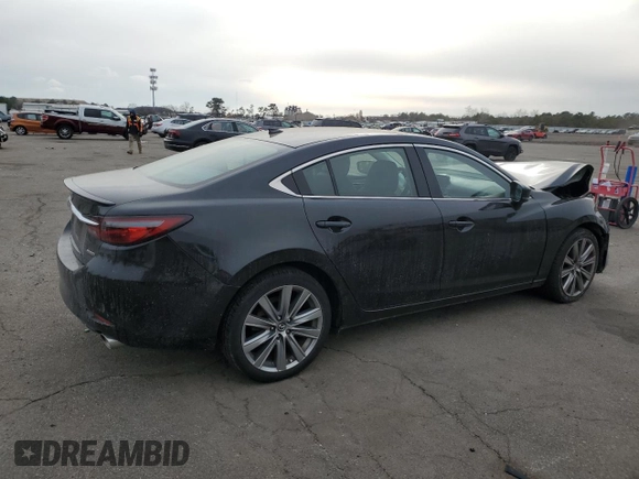 2019 Mazda 6 Grand Touring Reserve with VIN JM1GL1WY1K1503039, listed as a Copart auction lot 87935135 with 45,645 mi miles and Salvage Title. Bid and sale history available at DreamBid. Image 3.
