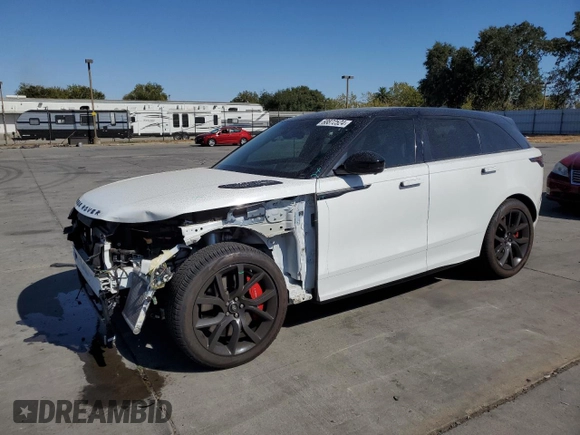 2020 Land Rover Range Rover with VIN SALYU2EE6LA256061, listed as a Copart auction lot 68872524 with 20,278 mi miles and Salvage title. Bid and sale history available at DreamBid. Image 1.