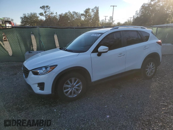2016 Mazda CX-5 Sport with VIN JM3KE2BY3G0877107, listed as a Copart auction lot 87621635 with 83,093 mi miles and Salvage Title. Bid and sale history available at carsss.com. Image 1.