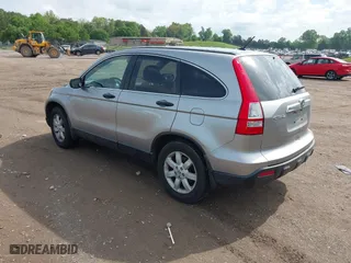 2007 Honda CR-V EX with VIN JHLRE48557C002693, listed as a IAAI auction lot 42106088 with 316,130 mi miles. Bid and sale history available at carsss.com. Image 3.