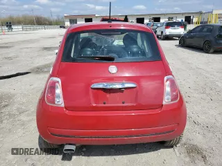 2013 FIAT 500 Pop with VIN 3C3CFFAR8DT574306, listed as a Copart auction lot 52794095 with 75,312 mi miles and Salvage Title. Bid and sale history available at carsss.com. Image 6.
