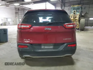 2016 Jeep Cherokee Limited with VIN 1C4PJMDSXGW318746, listed as a Copart auction lot 52601625 with 198,354 mi miles and Salvage title. Bid and sale history available at DreamBid. Image 6.
