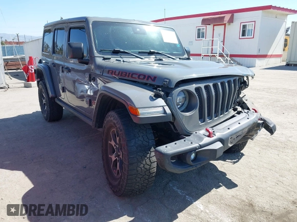 2019 Jeep Wrangler Unlimited Rubicon with VIN 1C4HJXFN6KW547401, listed as a IAAI auction lot 42250698 with 103,910 mi miles and . Bid and sale history available at DreamBid. Image 1.