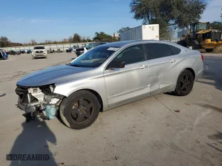 2016 Chevrolet Impala LS with VIN 2G11X5SA3G9141656, listed as a Copart auction lot 43126655 with 132,207 mi miles and Salvage Title. Bid and sale history available at carsss.com. Image 1.