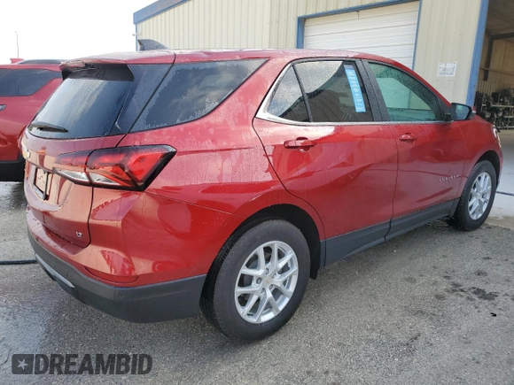 2023 Chevrolet Equinox LT with VIN 3GNAXKEGXPL130079, listed as a Copart auction lot 53404255 with 28,574 mi miles and Clean title. Bid and sale history available at DreamBid. Image 3.
