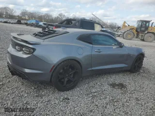 2019 Chevrolet Camaro 1SS with VIN 1G1FF1R71K0124305, listed as a Copart auction lot 44359885 with 80,827 mi miles and Salvage Title. Bid and sale history available at carsss.com. Image 3.