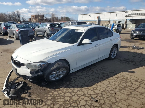 2016 BMW 3 Series 320i xDrive with VIN WBA8E5G54GNT40975, listed as a Copart auction lot 49714215 with 120,714 mi miles and Salvage Title. Bid and sale history available at carsss.com. Image 1.
