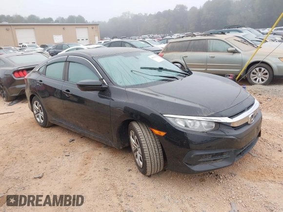 2018 Honda Civic LX with VIN 2HGFC2F55JH595412, listed as a IAAI auction lot 40510936 with 74,359 mi miles and . Bid and sale history available at DreamBid. Image 1.
