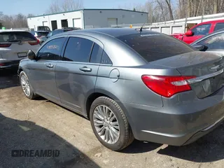 2012 Chrysler 200 LX with VIN 1C3CCBAB3CN117261, listed as a IAAI auction lot 41805821 with 140,292 mi miles. Bid and sale history available at carsss.com. Image 3.