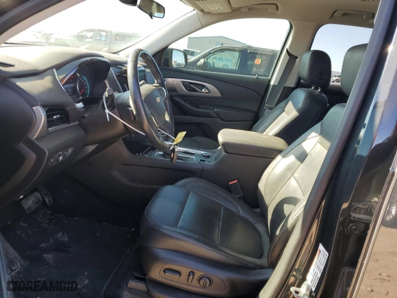 2020 Chevrolet Traverse LT Leather with VIN 1GNEVHKW7LJ100271, listed as a Copart auction lot 88005255 with 53,682 mi miles and Salvage Title. Bid and sale history available at carsss.com. Image 7.