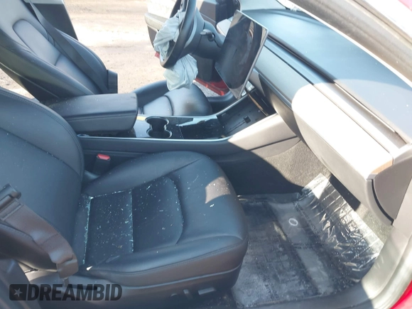 2018 Tesla Model 3 Long Range Battery with VIN 5YJ3E1EB4JF065581, listed as a IAAI auction lot 41542190 with 4,154 mi miles and . Bid and sale history available at DreamBid. Image 5.