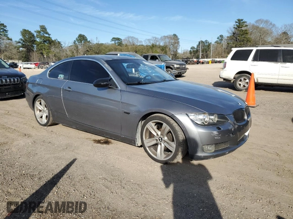 2007 BMW 3 Series 335i with VIN WBAWB73507P036161, listed as a Copart auction lot 47369015 with 149,514 mi miles and Salvage Title. Bid and sale history available at DreamBid. Image 4.