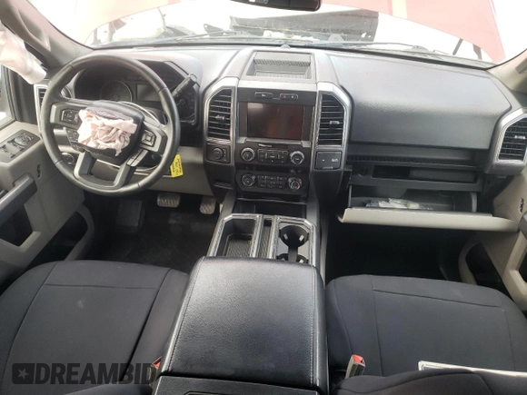 2020 Ford F-150 XL with VIN 1FTEW1EP7LFA74548, listed as a Copart auction lot 53541075 with 79,695 mi miles and Salvage Title. Bid and sale history available at carsss.com. Image 8.