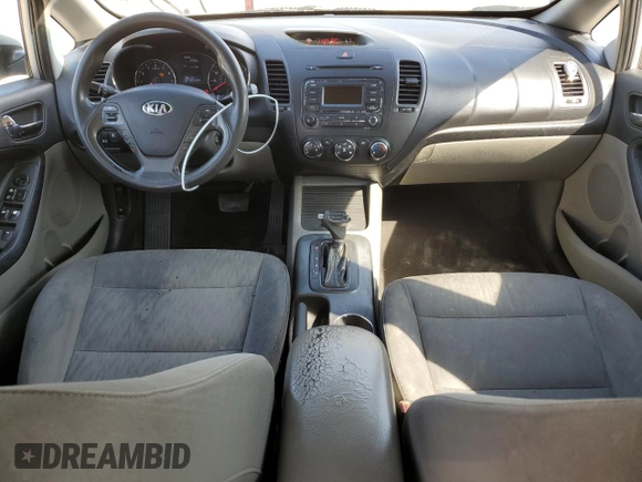 2015 Kia Forte LX with VIN KNAFK4A63F5366672, listed as a Copart auction lot 55725705 with 281,082 mi miles and Clean Title. Bid and sale history available at DreamBid. Image 8.