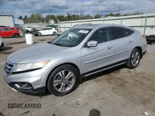 2013 Honda Crosstour EX-L with VIN 5J6TF2H55DL000579, listed as a Copart auction lot 74974854 with 146,666 mi miles and Salvage Title. Bid and sale history available at carsss.com. Image 1.