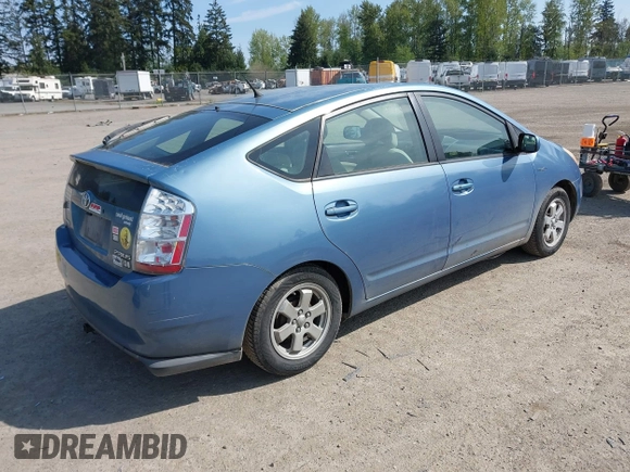 2007 Toyota Prius with VIN JTDKB20U577628705, listed as a IAAI auction lot 42135345 with 213,924 mi miles. Bid and sale history available at carsss.com. Image 4.