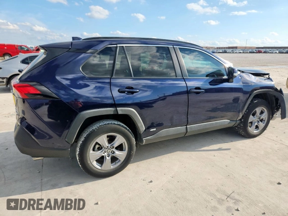 2022 Toyota RAV4 Hybrid XLE with VIN 2T3RWRFV0NW138427, listed as a Copart auction lot 60860815 with 27,772 mi miles and Salvage title. Bid and sale history available at DreamBid. Image 3.