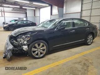 2009 Lexus LS 600h L with VIN JTHDU46F395010030, listed as a Copart auction lot 51472755 with 130,848 mi miles and Salvage title. Bid and sale history available at DreamBid. Image 1.