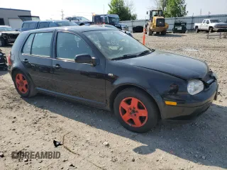 2004 Volkswagen Golf GL с VIN 9BWFL61J744017815, выставлен на аукционе Copart как лот 60101185 с пробегом 254 490 миль миль и Чистый • Clean title. История ставок и продаж доступна на DreamBid. Изображение 4.