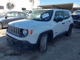 2017 Jeep Renegade Sport with VIN ZACCJAAB0HPG16772, listed as a IAAI auction lot 41468334 with 125,192 mi miles and . Bid and sale history available at DreamBid. Image 18.