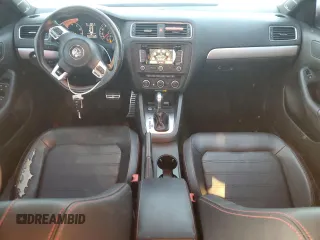 2013 Volkswagen Jetta GLI Autobahn with VIN 3VW467AJ0DM263220, listed as a Copart auction lot 76453094 with 176,030 mi miles and Salvage title. Bid and sale history available at DreamBid. Image 8.
