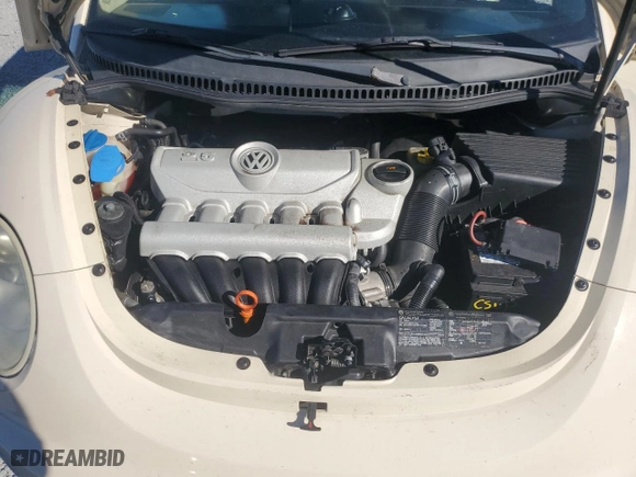 2006 Volkswagen New Beetle Convertible with VIN 3VWSF31Y26M311882, listed as a Copart auction lot 75815534 with 84,526 mi miles and Salvage Title. Bid and sale history available at carsss.com. Image 11.