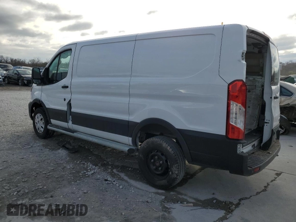 2024 Ford Transit Cargo with VIN 1FTBR1Y82RKA69031, listed as a Copart auction lot 49503815 with Not Provided miles and Salvage Title. Bid and sale history available at DreamBid. Image 2.