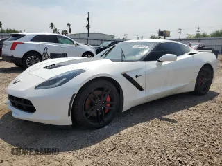 2019 Chevrolet Corvette Z51 2LT with VIN 1G1YK2D71K5121683, listed as a Copart auction lot 51369445 with 48,280 mi miles and Salvage Title. Bid and sale history available at carsss.com. Image 1.