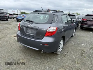 2010 Toyota Matrix S with VIN 2T1LE4EE6AC014387, listed as a Copart auction lot 59377095 with 59,326 mi miles and Salvage title. Bid and sale history available at DreamBid. Image 3.