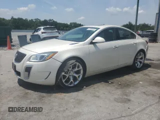 2013 Buick Regal GS z VIN 2G4GV5GV7D9248252, wystawiony jako Copart lot #57499495 z przebiegiem 95 632 mil mil oraz Szkoda całkowita • Salvage title. Historia ofert i sprzedaży dostępna na DreamBid. Obrazek 1.