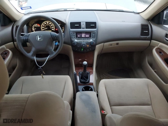 2007 Honda Accord Sdn EX with VIN 1HGCM55757A067736, listed as a Copart auction lot 83059454 with 130,399 mi miles and Salvage Title. Bid and sale history available at carsss.com. Image 8.