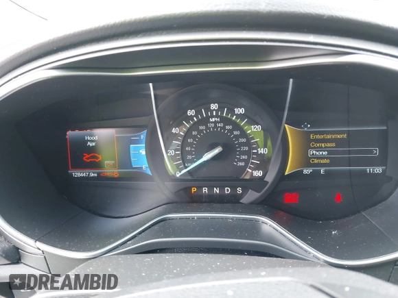 2016 Ford Fusion Titanium with VIN 3FA6P0K96GR400436, listed as a IAAI auction lot 42191256 with 128,447 mi miles and . Bid and sale history available at DreamBid. Image 7.