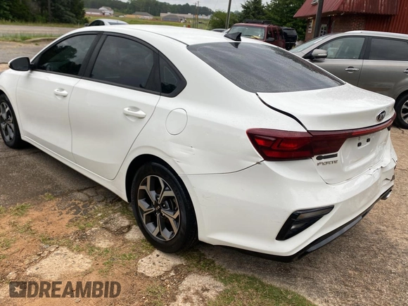 2019 Kia Forte LXS with VIN 3KPF24AD9KE122640, listed as a Copart auction lot 59232695 with 158,160 mi miles and Clean title. Bid and sale history available at DreamBid. Image 3.
